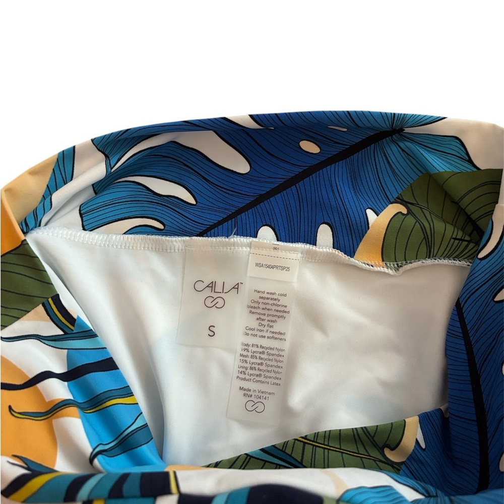 NWT CALIA Wide Banded High Rise Bikini Bottom - Picture 6 of 9